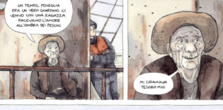 Il fumettista Piero Macola presenta al Ridotto del Rasi il graphic novel “Lagune”