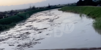 Arriva la piena a Sant’Agata sul Santerno, disposta la chiusura delle scuole in via precauzionale