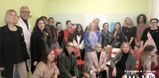 Inaugurata la panchina rossa presso il Pronto Soccorso dell’Ospedale di Ravenna