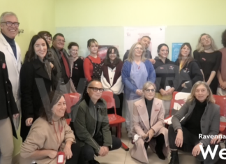 Inaugurata la panchina rossa presso il Pronto Soccorso dell’Ospedale di Ravenna