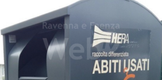 Hera: A Castel Bolognese spostati 2 cassonetti per la raccolta differenziata di abiti