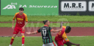 Calcio: Il Ravenna pareggia e perde la testa della classifica