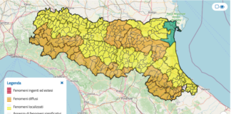 Prorogata l’allerta meteo fino alla mezzanotte di domani