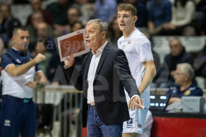 RAVENNA 15/11/2023. VOLLEY PALLAVOLO. Consar Ravenna - Delta Group Porto Viro 0-3.