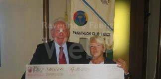 Donazione del Panathlon International al C.A. Lotta Faenza