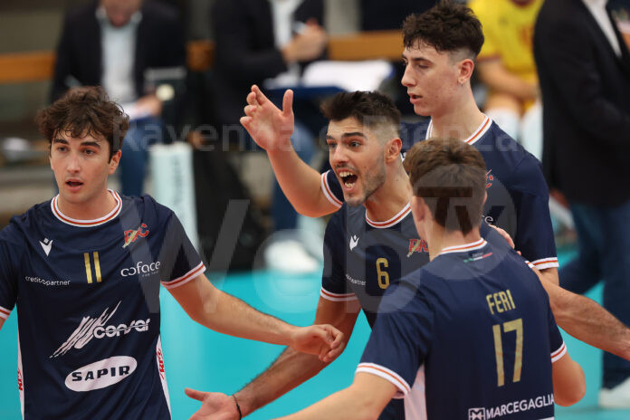 RAVENNA 28/10/2023. VOLLEY PALLAVOLO. Consar Robur Costa Ravenna - Pool. Libertas Cantù.