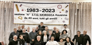 Da 40 anni festeggiano il percorso scolastico effettuato insieme: nuovo ritrovo per la 5^ Geometri del 1983