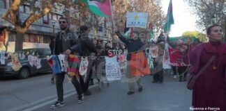 Oggi a Ravenna un corteo per la Palestina