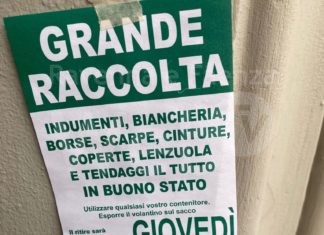 Volantini per raccolta vestiario non autorizzati, Comune e Hera informano che esistono apposite campane dedicate