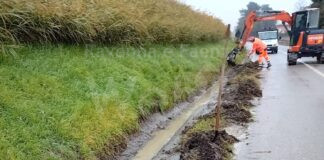 Al via i lavori di ricostruzione lungo la strada provinciale 26 Fiumazzo a Cà di Lugo