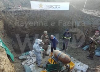 Disinnescata e fatta brillare la bomba trovata a Casale di Brisighella