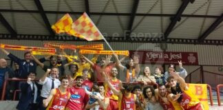 Basket: L’OraSì non si ferma! Quinta vittoria consecutiva a Jesi.