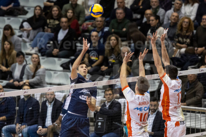 VOLLEY PALLAVOLO. Consar Ravenna - Conad Reggio Emilia 3-1.