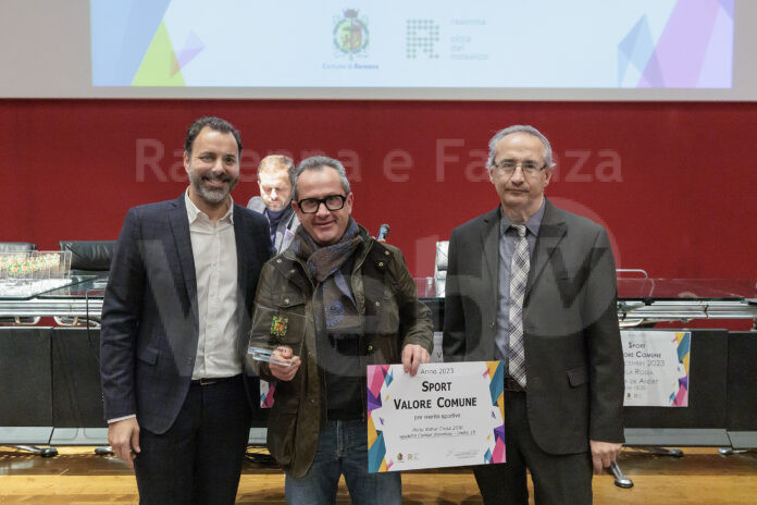 RAVENNA 12/12/2023. PREMIAZIONE SPORT VALORE COMUNE