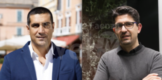 Alla Biblioteca Oriani il sindaco Michele de Pascale discute un libro di Michele Marchi