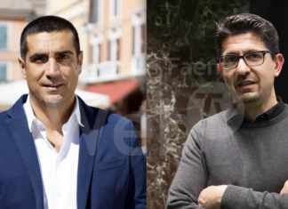 Alla Biblioteca Oriani il sindaco Michele de Pascale discute un libro di Michele Marchi