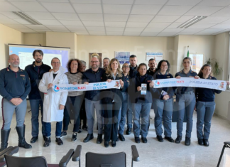L’associazione DonatoriNati incontra la Polizia per trovare nuovi donatori