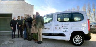 Auser riceve in dono dall’associazione “AIR Amici Insieme per Ravenna” un Fiat Doblò attrezzato per il trasporto di disabili