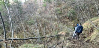 I volontari casolani al lavoro sui sentieri e le strade interpoderali ad uso pubblico