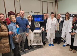 “Umberto I” di Lugo: consegnato un nuovo ecografo alla prevenzione oncologica