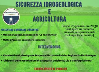 A Sant’Agata un incontro dedicato alla “Sicurezza Idrogeologica e Agricoltura”.