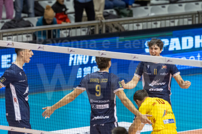 RAVENNA 26/11/2023. Consar Ravenna - WOW Green House Aversa 3-1.