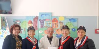 Donazione alla Pediatria da parte delle “Benemerite” dell’Associazione Nazionale Carabinieri