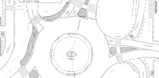 Opera musiva a Fornace Zarattini sulla rotonda Andorra