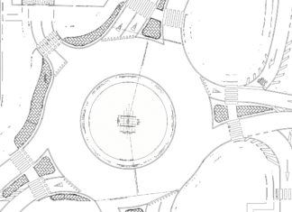 Opera musiva a Fornace Zarattini sulla rotonda Andorra