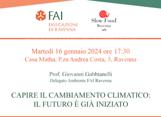 Capire il cambiamento climatico: ciclo di incontri organizzato dal FAI e da SlowFood