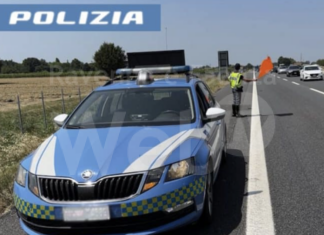 Polizia stradale: Incremento degli incidenti rilevati. 488 violazioni per eccesso di velocità, ritirate 190 patenti
