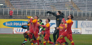 Calcio: Sinfonia giallorossa, poker di reti al Prato