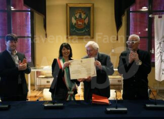 Carlo Ossola diventa cittadino onorario di Bagnacavallo
