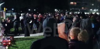 Veglia in via Dradi per ricordare la piccola Wendy