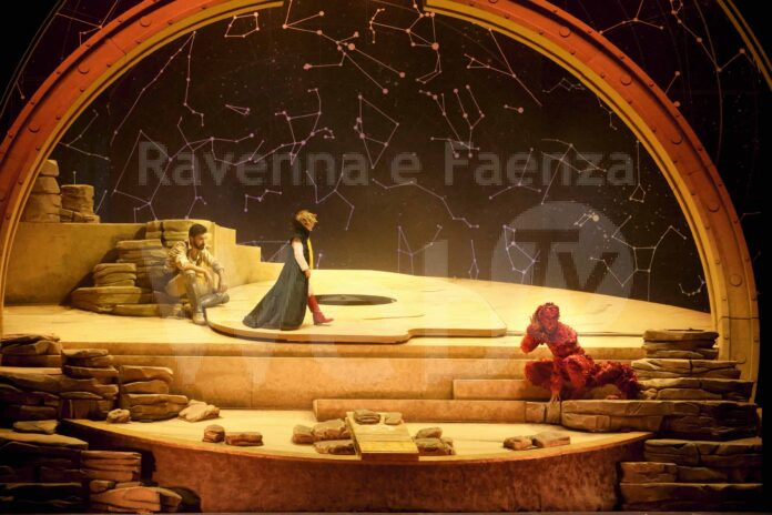 Aviatore (Davide Paciolla), Principe (Gabriele Tonti) e Volpe (Ludovico Cinalli)_@Roar Studio