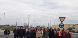 A Godo inaugurata la rotatoria del comparto Monaldina