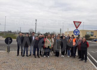 A Godo inaugurata la rotatoria del comparto Monaldina