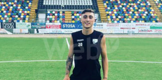 Calcio: Ravenna FC, definito il prestito di Giuseppe Liso