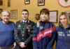 Matteo Galassi incontra il Capitano Umberto Cerracchio, Comandante della Compagnia Carabinieri