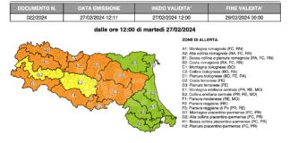 Possibili criticità lungo il Reno: allerta meteo arancione in Bassa Romagna