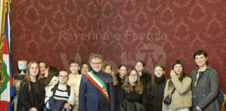 Studenti francesi in visita a Palazzo Manfredi