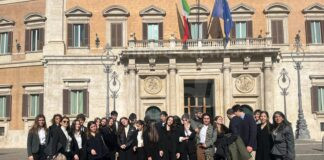L’on. Bakkali alla Camera con la classe 2° A del Liceo Scientifico di Ravenna