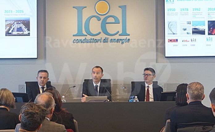 da sx alberto lanconelli (vicepresidente), mirko lacchini (presidente), andrea babini (amministratore delegato)