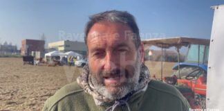 I trattori al Casello autostradale di Faenza