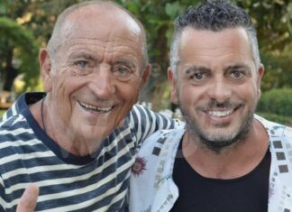 Mirko Casadei a Sanremo per i 70 anni di Romagna mia