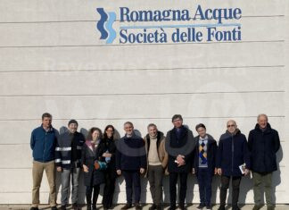 Romagna Acque ha ospitato all’impianto della Standiana una delegazione di Acquedotto Pugliese Spa