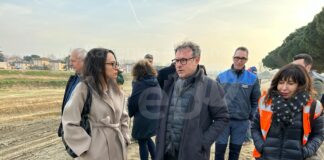 Alluvione: sopralluogo dell’assessore Priolo ai lavori di via Renaccio e via Cimatti