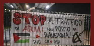 Ravenna in Comune: traffico di armi. Oggi e domani presidi dedicati al boicottaggio
