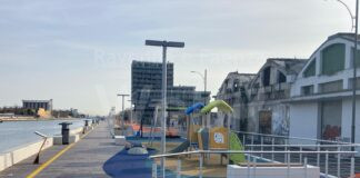 Inaugurazione della “Passeggiata lungocanale Candiano”