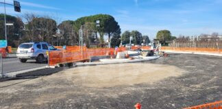 Domani sarà messa in esercizio la nuova rotatoria di intersezione tra la Casolana e la Via Emilia.